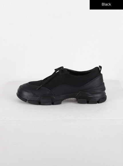 color-block-sneakers-cd319 / Black