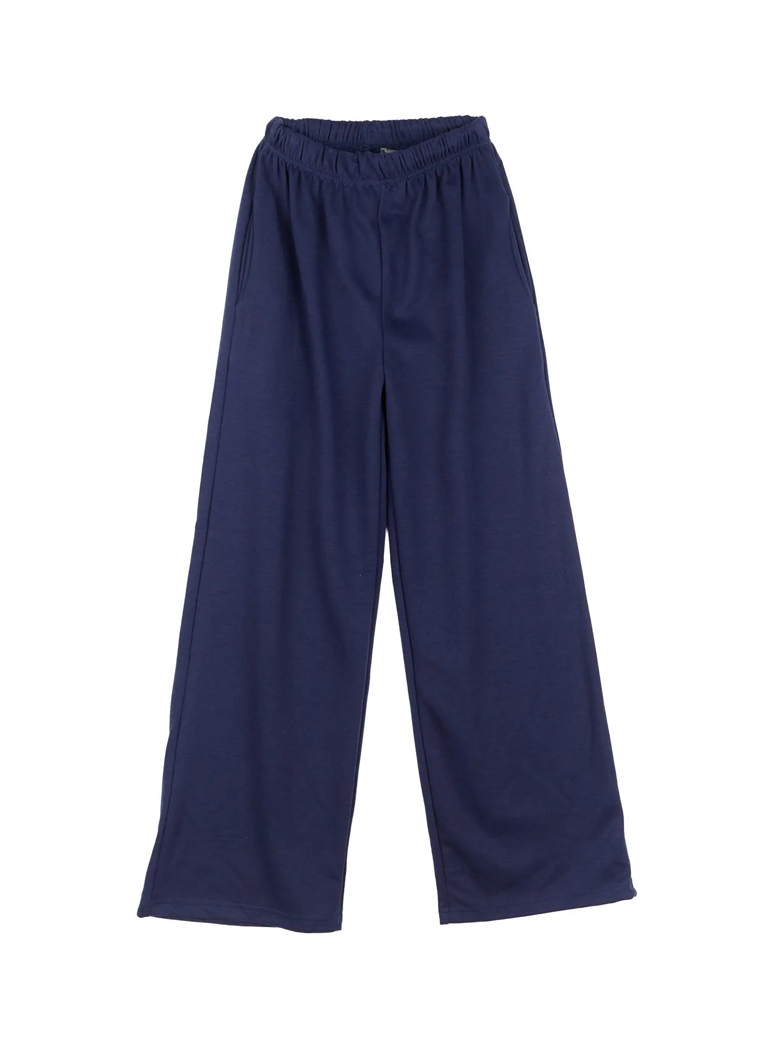comfort-fit-wide-sweatpants-cg529 / Dark blue