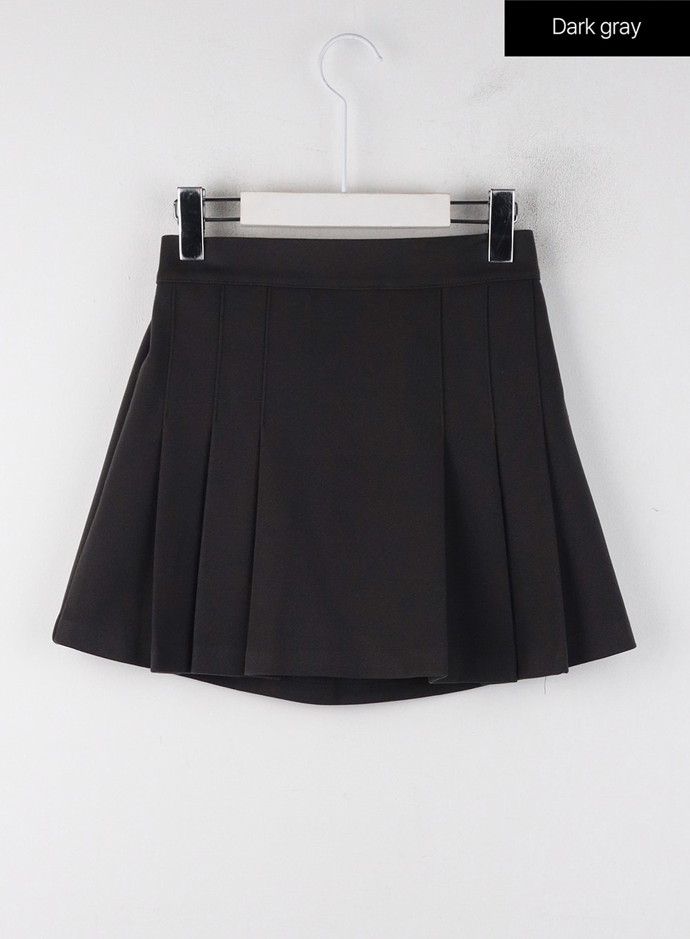 Black Tennis Pleated School Mini Skirt 