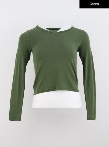 metro-basic-slim-fit-t-shirt-co318 / Green