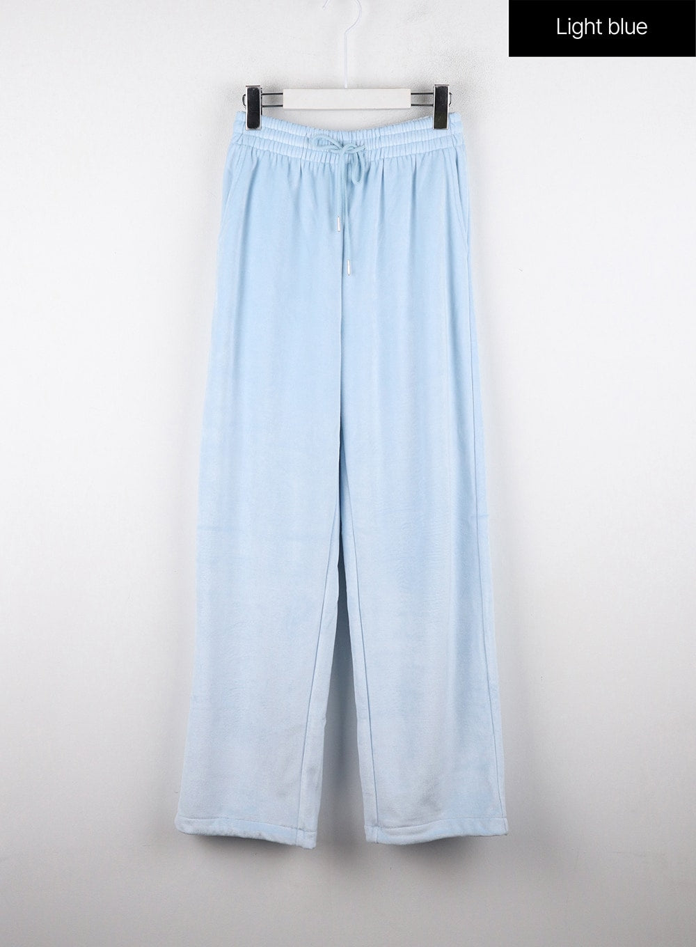 velvet-sweatpants-od318 / Light blue