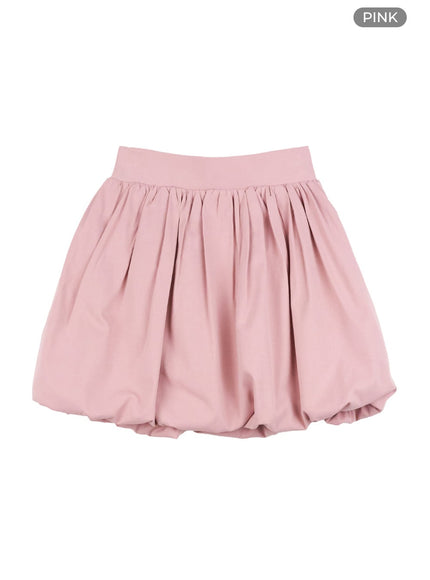 elegant-bandage-fit-mini-skirt-os416 / Pink