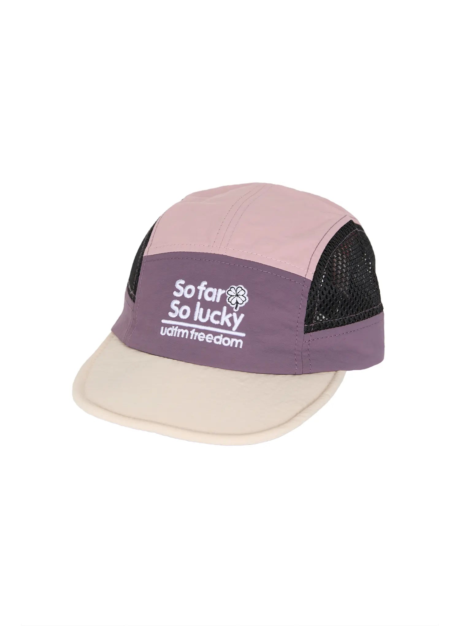 mesh-lettering-baseball-cap-cu519 / Purple
