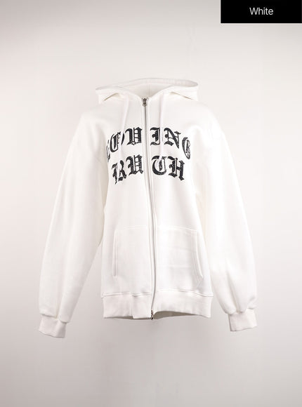 oversized-zip-up-hoodie-cj412 / White