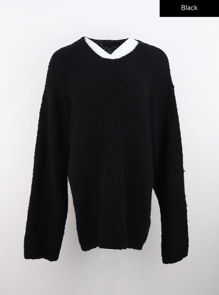 unisex-v-neck-knit-sweater-cs314