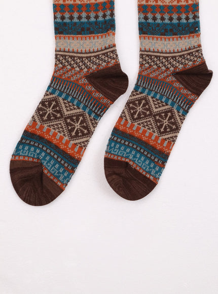 vintage-striped-socks-of405