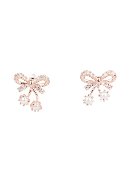 bow-drop-earrings-f502
