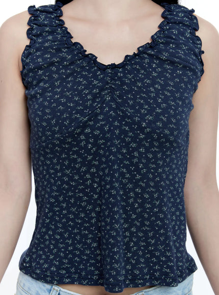 ruffle-v-neck-sleeveless-top-cg512