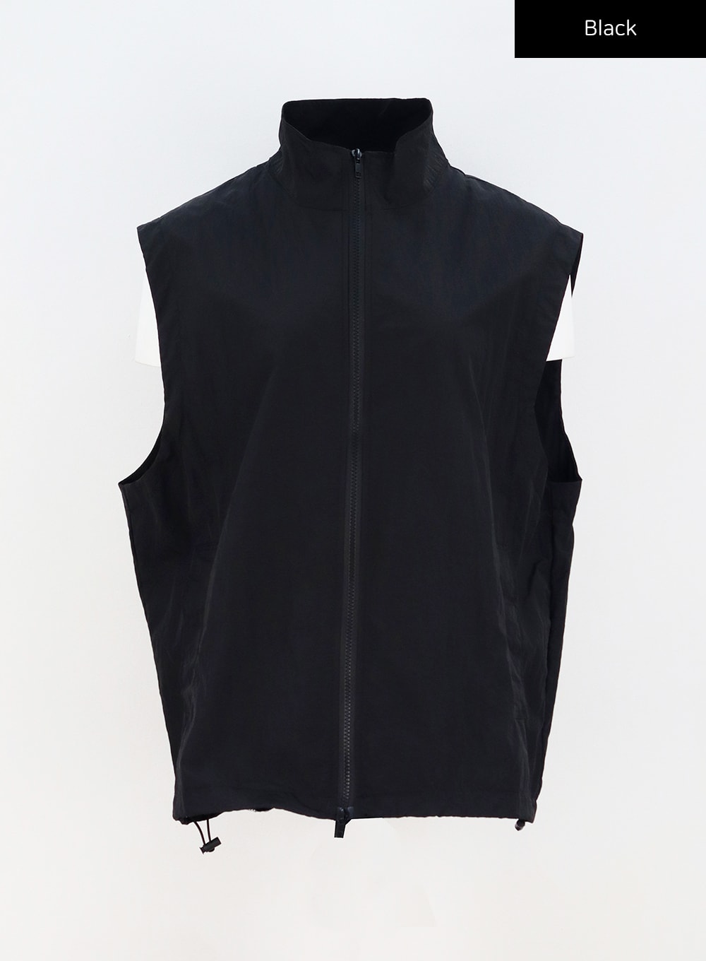 Nylon Zip-Up Vest Unisex CY318