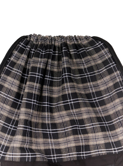 checkered-cotton-drawstring-backpack-co521