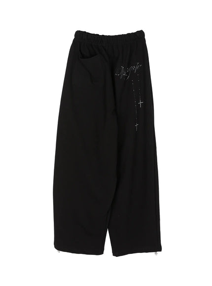 graphic-lettering-studded-wide-leg-sweatpants-cu518