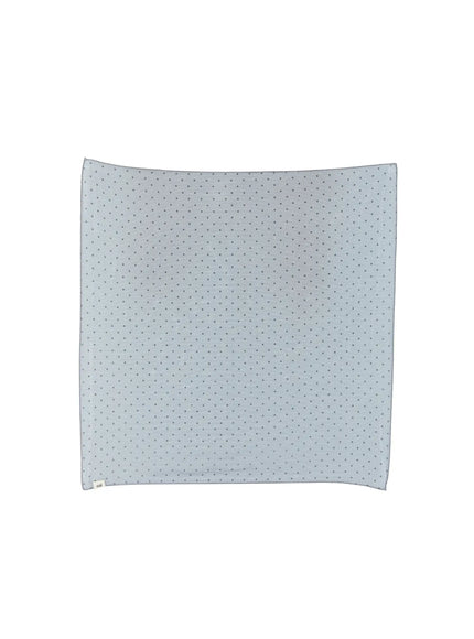 Polka Dot Head Scarf CU519 in Blue, size One Size