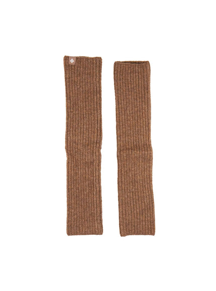 cozy-knit-leg-warmers-cj513 / Brown