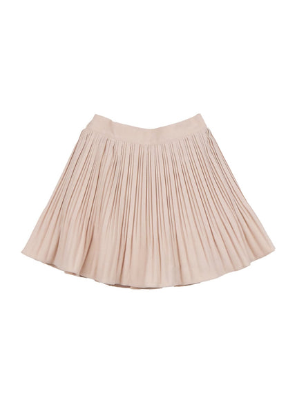 flare-fusion-mini-skirt-od403 / Light beige