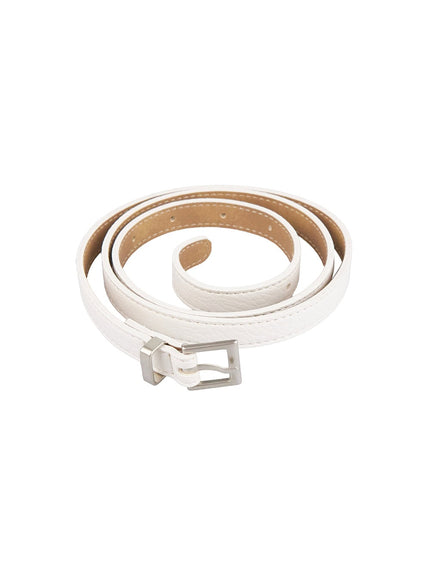 stylish-faux-leather-belt-od417 / White