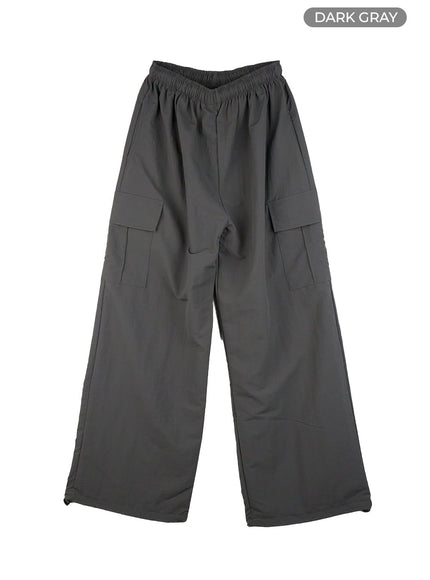 mens-cargo-nylon-pants-cl429 / Dark gray