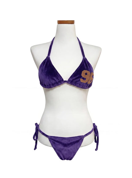 96-boucle-bikini-set-iy514 / Purple