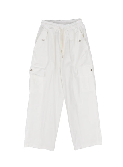 baggy-cargo-pants-cc1809 / White