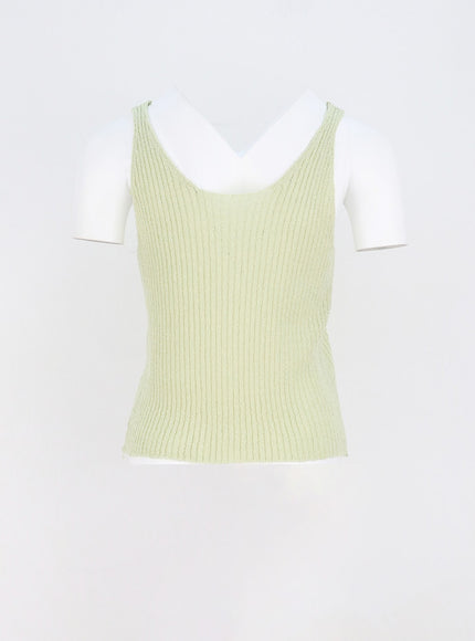 網布上衣和開衫套裝 OY317