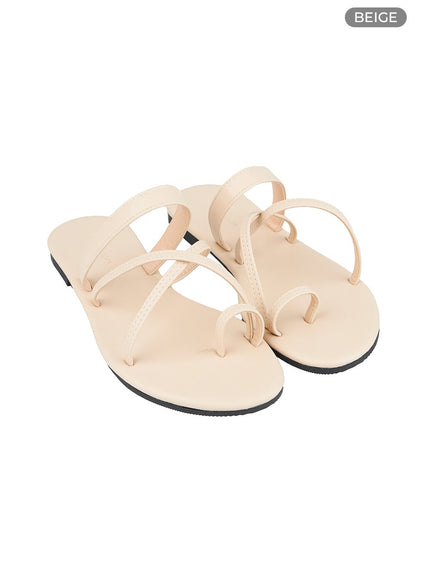 solid-chic-sandals-ol424 / Beige