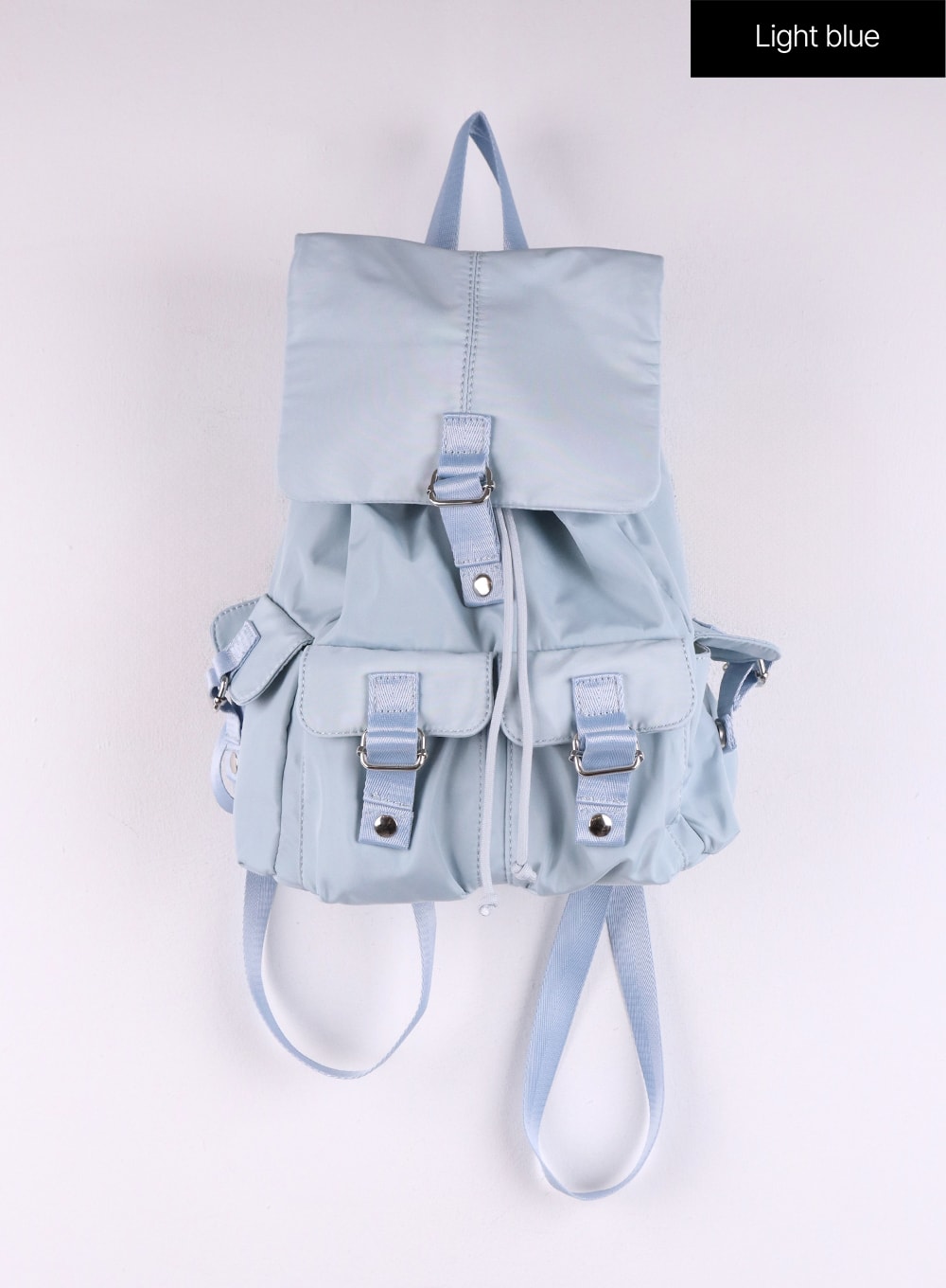 flip-pocket-backpack-cf406 / Light blue
