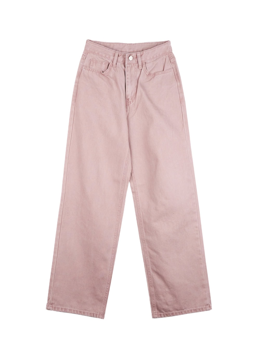 Chloe Wide-Leg Comfy Jeans ON418 in Pink, size L