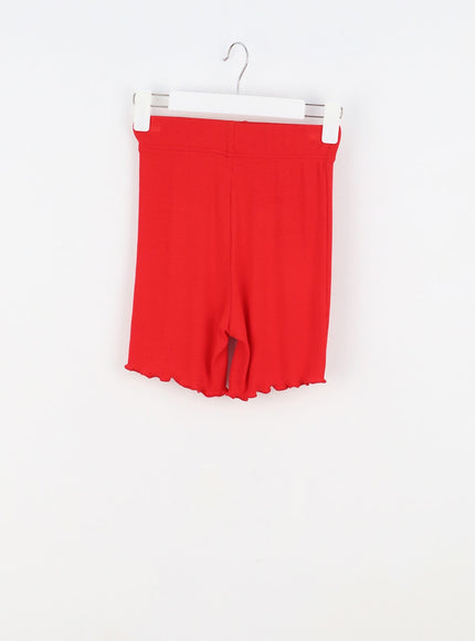 Wavy Biker Shorts BY303