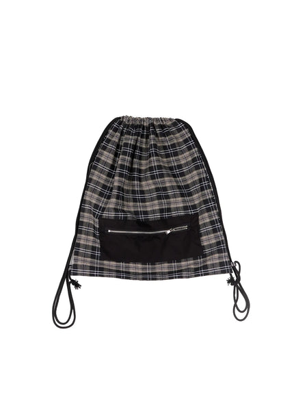 checkered-cotton-drawstring-backpack-co521