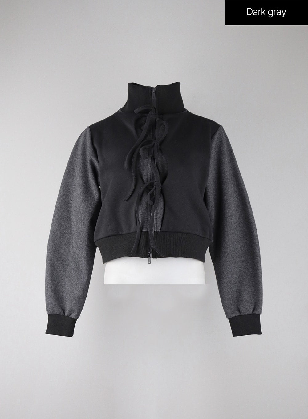 Zip up outlet crop jacket