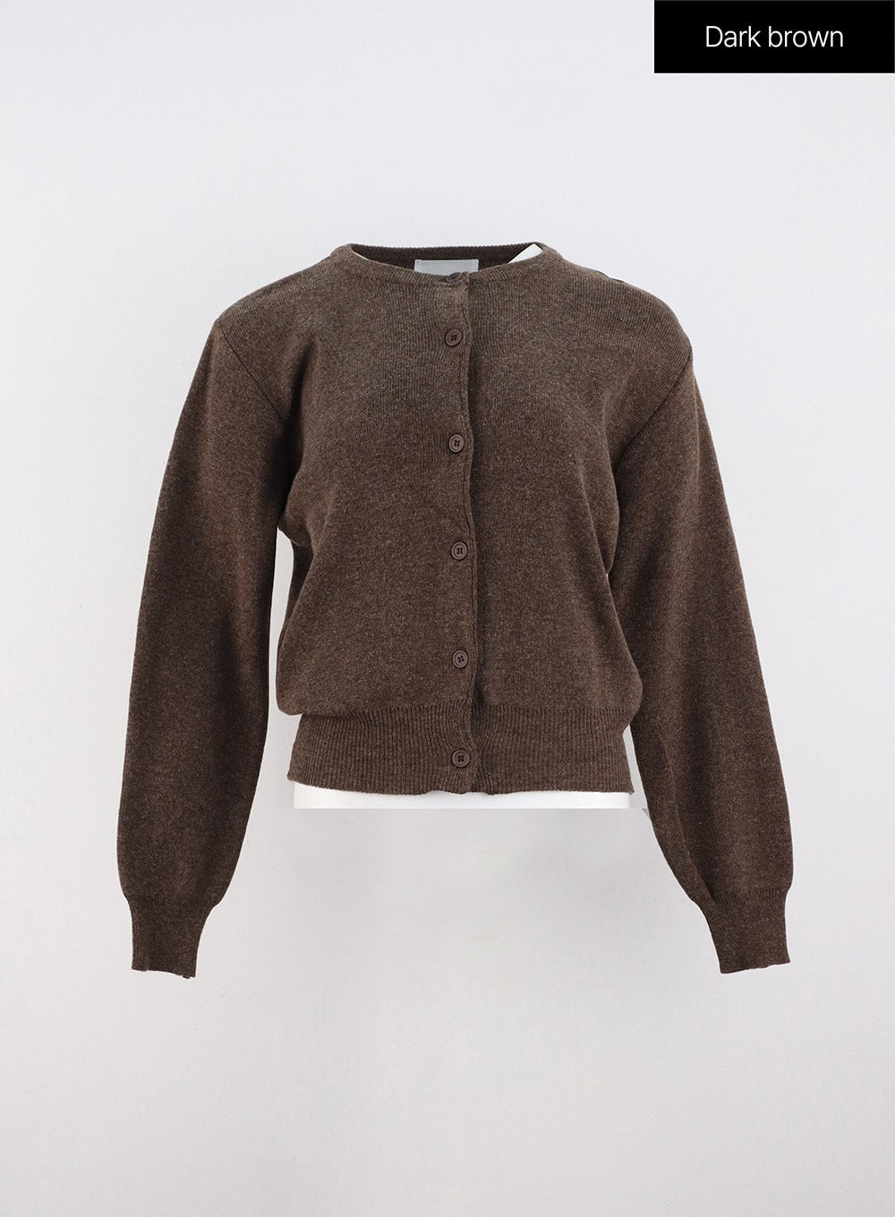 Crew Neck Cardigan IO317