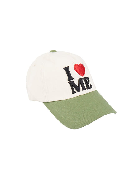 trendy-embroidered-cap-cj514 / Green