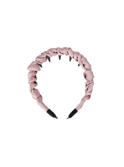 twisted-crystal-headband-cd514 / Pink