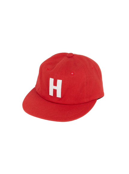 minimalist-h-logo-baseball-cap-cf506-1 / Red