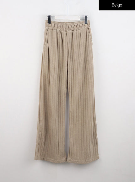 cozy-knit-pants-in323 / Beige