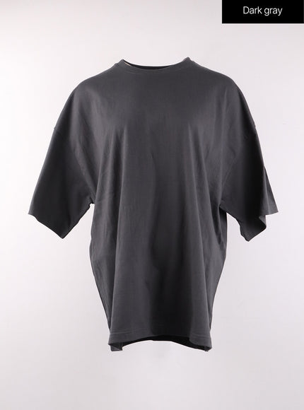 basic-oversized-t-shirt-of406 / Dark gray