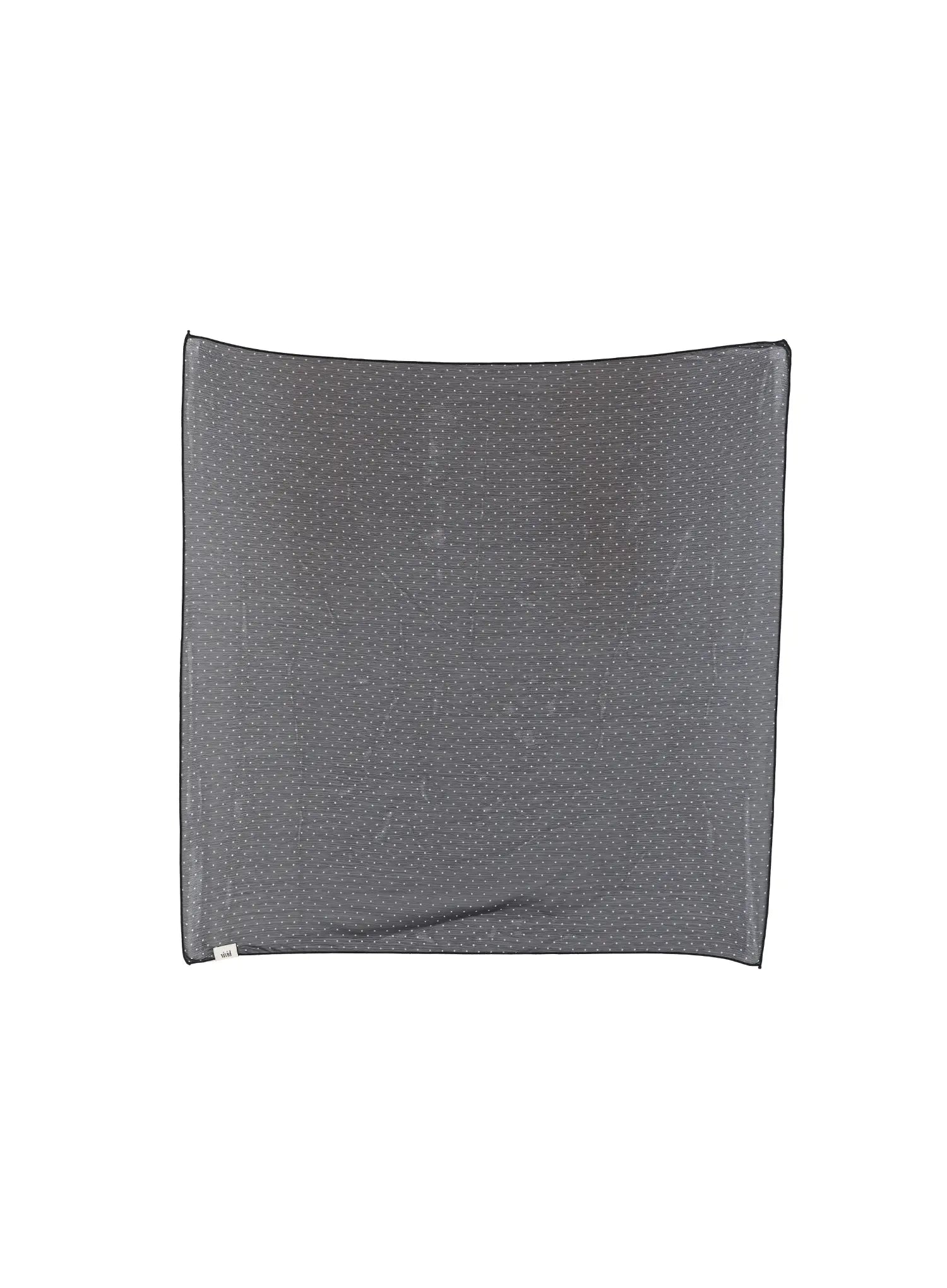 polka-dot-head-scarf-cu519 / Dark gray