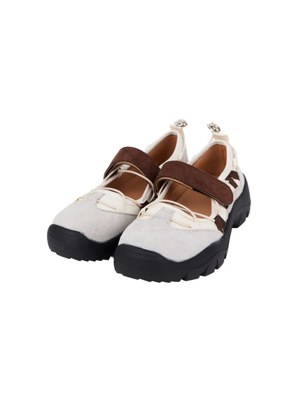 velcro-mary-jane-sneakers-cy521 / White