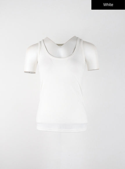 basic-tank-top-ij302 / White