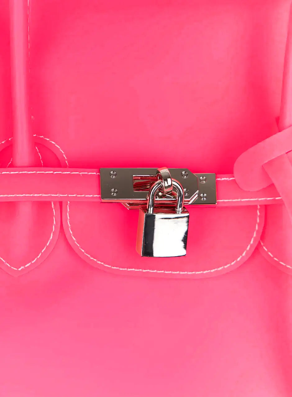 Belted Oversized Jelly Bag CY521