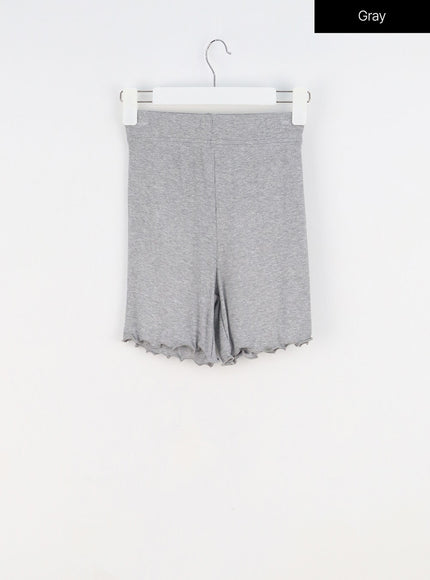 Wavy Biker Shorts BY303