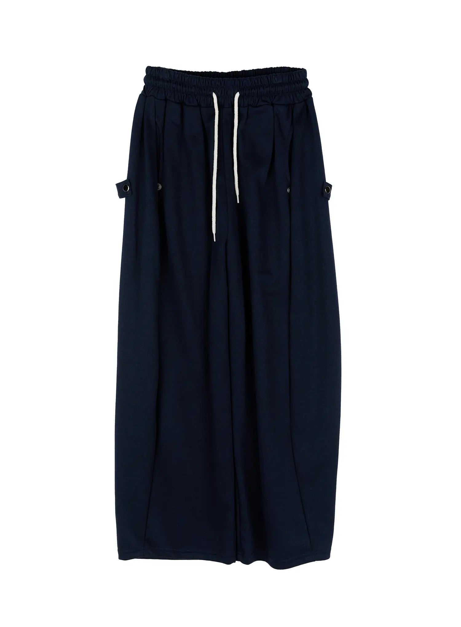 relaxed-fit-wide-leg-sweatpants-cg514 / Dark blue