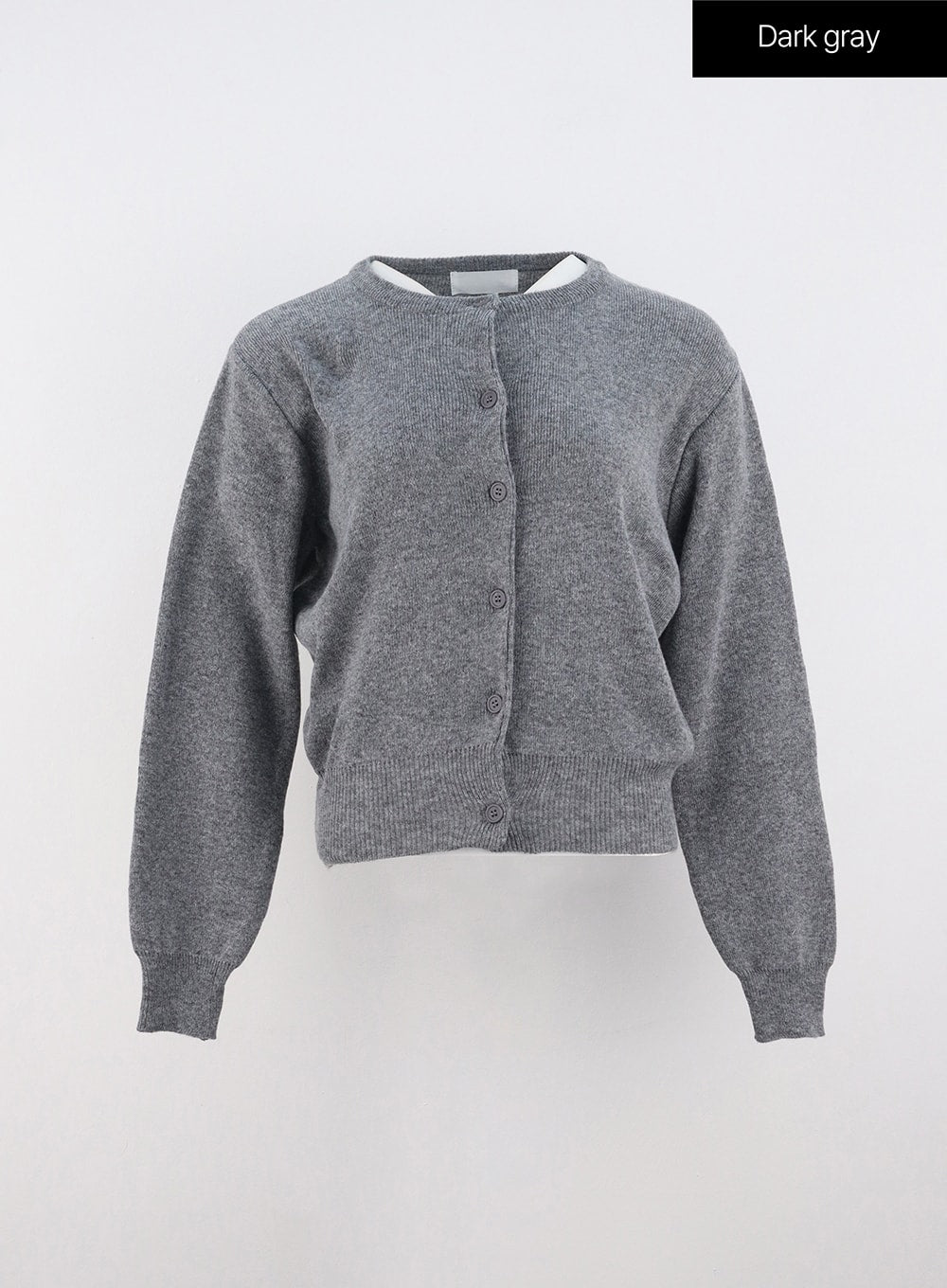 Crew Neck Cardigan IO317