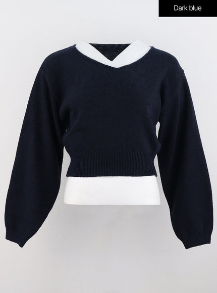 v-neck-puff-sleeve-sweater-os302