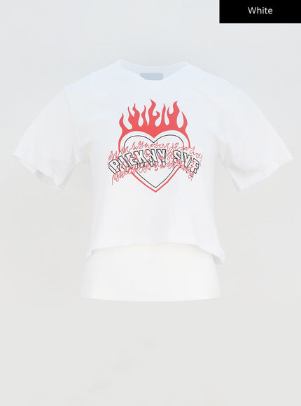 Heart Graphic Tee BY317