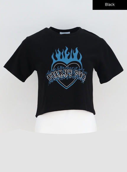 Heart Graphic Tee BY317