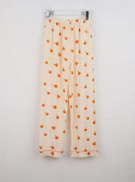 apricot-pattern-pajama-set-ig313