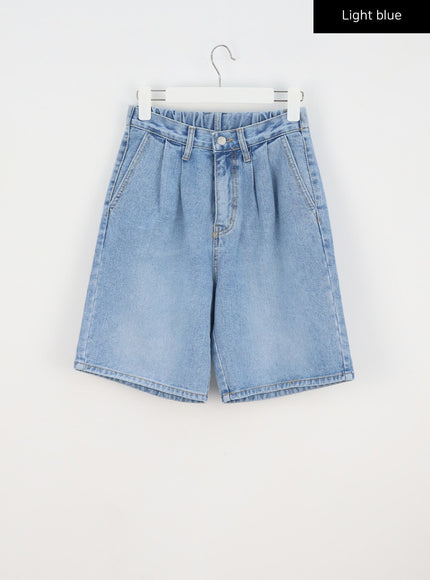 Denim Bermuda Shorts BY311