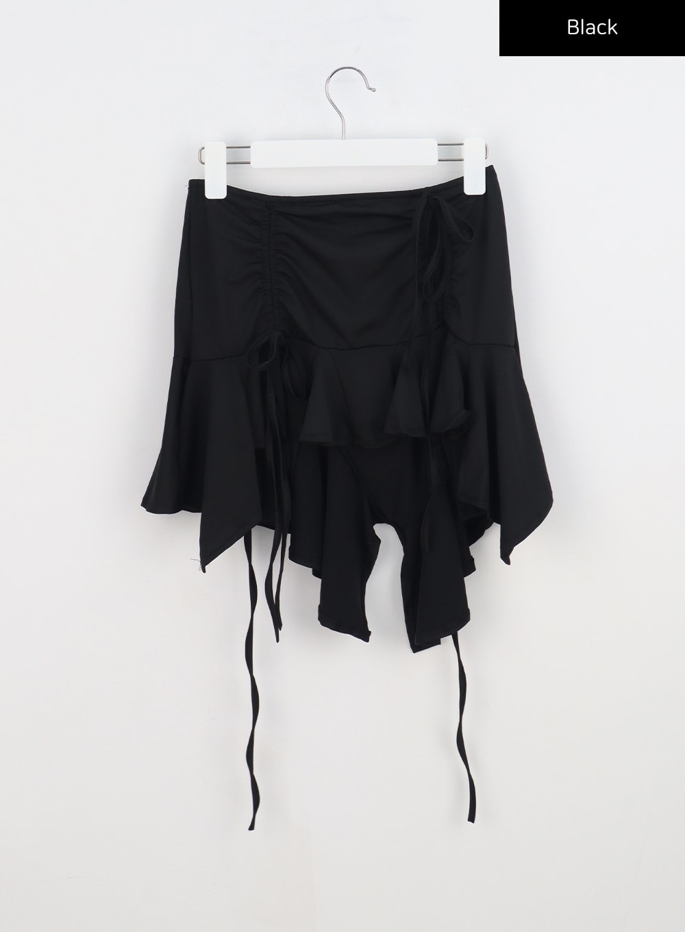 Unbalanced Mini Skirt BY309