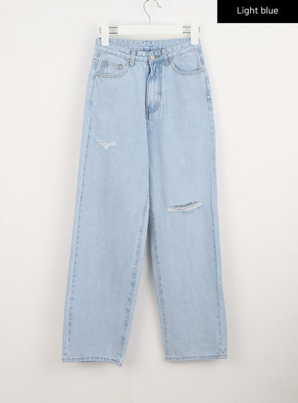 Ripped Basic Jeans BA328