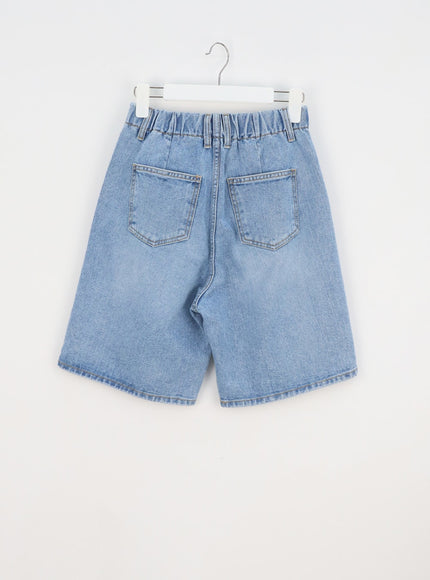 Denim Bermuda Shorts BY311